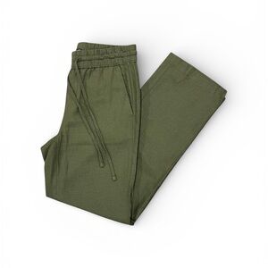 Ann Taylor Factory Olive Green Straight Leg Pants